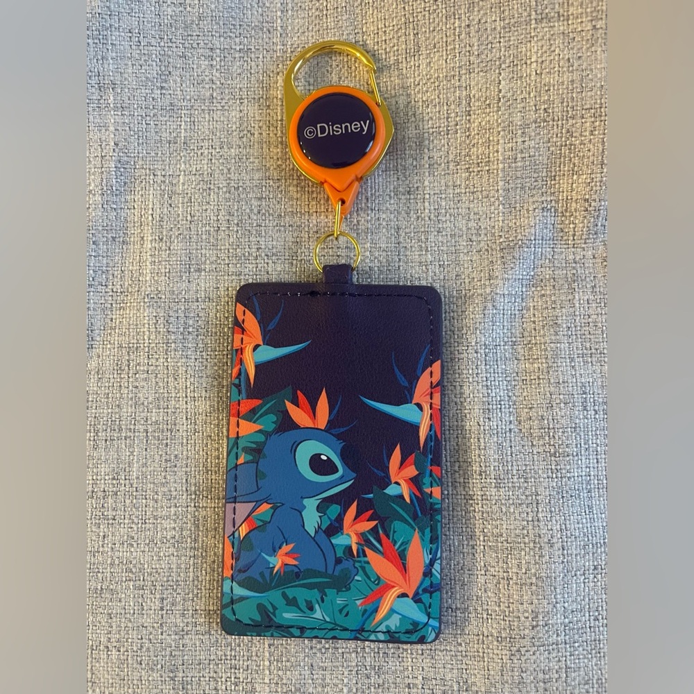 Disney Lilo & Stitch Birds of Paradise Retractable Lanyard